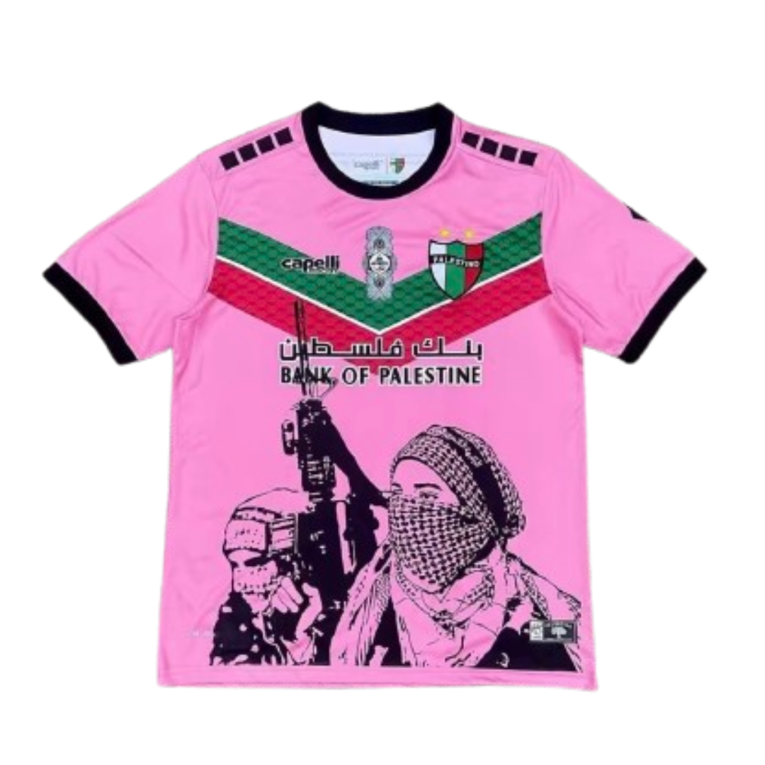 MAILLOT PALESTINE ROSE