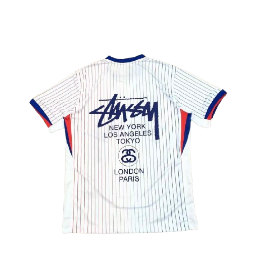 MAILLOT STUSSY ÉQUIPE DE FRANCE BLANC